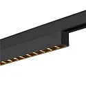 SLV LED Spot IN-LINE 44 TRACK 48V, Darklight Reflector, 35°, 14W, CRI90, DALI, IP20, 2700K, 1180lm, schwarz/schwarz
