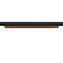 SLV LED Spot IN-LINE 44 TRACK 48V, Darklight Reflector, 35°, 14W, CRI90, DALI, IP20, 2700K, 1180lm, schwarz/schwarz