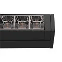 SLV track spot IN-LINE 46 TRACK 48V DARKLIGHT REFLECTOR Move DALI IP20, black dimmable