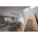 SLV track spot NUMINOS® XS 48V DALI 2 40° swivelling, for VDU workstation, DALI controllable IP20, black matt dimmable