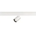 SLV LED Niedervolt-Schienen-Strahler NUMINOS® XS DALI 2, rund, 48V, 8.7W 4000K 20°, DALI dimmbar, schwenkbar