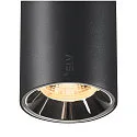 SLV LED Spot NUMINOS® S TRACK 48V, 20°, 16W, CRI90, DALI, IP20, 3000K, 1050lm, schwarz/chrom
