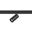 SLV LED Niedervolt-Schienen-Strahler NUMINOS® XS DALI 2, rund, 48V, 16W 4000K 55°, DALI dimmbar, schwenkbar, matt schwarz