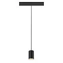 SLV LED Pendelleuchte NUMINOS® XS TRACK 48V, 20°, 8,7W, CRI90, DALI, IP20, 2700K, 670lm, schwarz/weiß