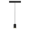 SLV LED Pendelleuchte NUMINOS® XS TRACK 48V, 55°, 8,7W, CRI90, DALI, IP20, 3000K, 720lm, schwarz/weiß