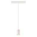 SLV LED Pendelleuchte NUMINOS® XS TRACK 48V, 20°, 8,7W, CRI90, DALI, IP20, 3000K, 730lm, weiß/weiß