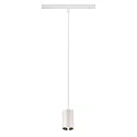 pendant luminaire NUMINOS® XS TRACK 48V DALI controllable IP20, chrome, white dimmable