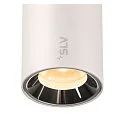 SLV LED Pendelleuchte NUMINOS® XS TRACK 48V, 55°, 8,7W, CRI90, DALI, IP20, 3000K, 720lm, weiß/chrom