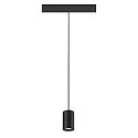 SLV pendant luminaire NUMINOS® XS 48V DALI 2 40° for VDU workstation, DALI controllable IP20, black matt dimmable