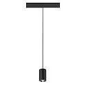 SLV pendant luminaire NUMINOS® XS 48V DALI 2 40° for VDU workstation, DALI controllable IP20, black matt dimmable