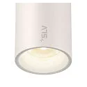 SLV LED Niedervolt-Schienen Pendelleuchte NUMINOS® XS, 48V, 8.7W 4000K 55°, DALI 2 dimmbar, matt weiß