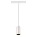 SLV LED Pendelleuchte NUMINOS® S TRACK 48V, 55°, 16W, CRI90, DALI, IP20, 2700K, 980lm, weiß/chrom