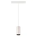 SLV LED Pendelleuchte NUMINOS® S TRACK 48V, 55°, 16W, CRI90, DALI, IP20, 3000K, 1050lm, weiß/chrom