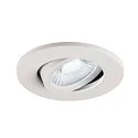 SLV Abdeckung MOVE für LED Einbauleuchte UNIVERSAL DOWNLIGHT PHASE, IP20 (Indoor), rund, schwenkbar, weiß