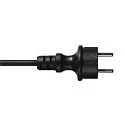 SLV gorund spike luminaire SYNA PLANT round, tiltable IP65, black 