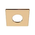 Abdeckung UNIVERSAL DOWNLIGHT, für Downlight IP65, eckig, gold glänzend