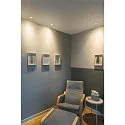 SLV Abdeckung MOVE für LED Einbauleuchte UNIVERSAL DOWNLIGHT PHASE, IP20 (Indoor), quadratisch, schwenkbar, weiß
