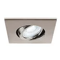 SLV Abdeckung MOVE für LED Einbauleuchte UNIVERSAL DOWNLIGHT PHASE, IP20 (Indoor), quadratisch, schwenkbar, chrom