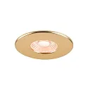 SLV Frontring für LED Einbauleuchte UNIVERSAL DOWNLIGHT, rund, IP20, gold matt