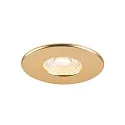 SLV Frontring für LED Einbauleuchte UNIVERSAL DOWNLIGHT, rund, IP20, gold matt