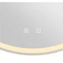 SLV LED Wandspiegel TRUKKO 80, 23W, 3000/4000/6500K, 1100/1130/1210lm, CRI90, IP44, chrom