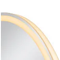 SLV LED Wandspiegel TRUKKO 80, 23W, 3000/4000/6500K, 1100/1130/1210lm, CRI90, IP44, chrom