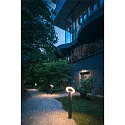 SLV LED Außenwandleuchte I-RING, IP65 IK05, Ø 24cm, 9.2W 3000K 670lm, dreh- und neigbar, schaltbar, anthrazit