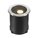 SLV Zubehör für LED Boden-Einbauleuchte DASAR® XL - Montagegehäuse, universell, Kabelöffnungen 20+25+32mm, Nylon, schwarz