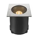 SLV Zubehör für LED Boden-Einbauleuchte DASAR® XL - Montagegehäuse, universell, Kabelöffnungen 20+25+32mm, Nylon, schwarz