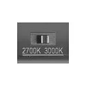 SLV LED Außenwandleuchte LID II UP/DOWN, IP65 IK03, Ø 22cm, 28W 2700/3000K (CCT Switch) 1500lm 2x100°, dimmbar, starr, anthrazit