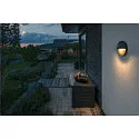 SLV LED Außenwandleuchte LID II SINGLE, IP65 IK02, Ø 22cm, 15W 2700/3000K (CCT Switch) 1500lm 100°, dimmbar, starr, anthrazit