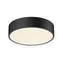 SLV LED Wand-/Deckenleuchte MEDO® PRO 30, rund, 70°, 10W, 3000/4000K, CRI 90, UGR <19, Dali, schwarz