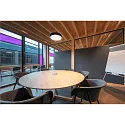 SLV LED Wand-/Deckenleuchte MEDO® PRO 30, rund, 70°, 10W, 3000/4000K, CRI 90, UGR <19, Dali, schwarz