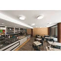 SLV wall and ceiling luminaire MEDO® PRO 30 round, DALI controllable IP50, white dimmable