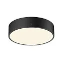 SLV wall and ceiling luminaire MEDO® PRO 30 round, DALI controllable IP50, black dimmable