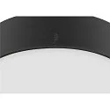 SLV wall and ceiling luminaire MEDO® PRO 30 round, DALI controllable IP50, black dimmable