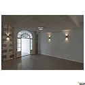 SLV wall and ceiling luminaire MEDO® PRO 30 round IP50, black dimmable