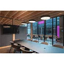 wall and ceiling luminaire MEDO® PRO 40 round, DALI controllable IP50, black dimmable