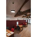 SLV LED Wand-/Deckenleuchte MEDO® PRO 40, IP50, Up/Down, Ø 38cm, 19W 3000/4000K 2400/2500lm 80°, CRI 90,UGR, schwarz