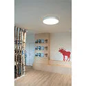 SLV wall and ceiling luminaire MEDO® PRO 40 round IP50, white dimmable