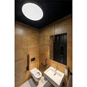 SLV wall and ceiling luminaire MEDO® PRO 60 round, DALI controllable IP50, black dimmable