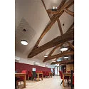 LED Wand-/Deckenleuchte MEDO® PRO 60, rund, 80°, 37W, 3000/4000K, CRI 90, UGR, schwarz