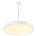 SLV LED Wand-/Deckenleuchte MEDO® PRO 60, IP50, Up/Down, Ø 60cm, 37W 3000/4000K 5000/5100lm 80°, CRI 90, UGR, weiß