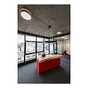 LED Wand-/Deckenleuchte MEDO® PRO 60, rund, 110°, 37W, 3000/4000K, CRI 90, UGR, schwarz
