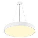 SLV wall and ceiling luminaire MEDO® PRO 60 round IP50, white dimmable