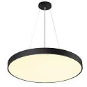 SLV LED Deckenleuchte MEDO® PRO 90, rund, 80°, 75W, 3000/4000K, CRI 90, UGR, schwarz