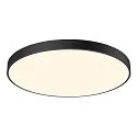 SLV LED Deckenleuchte MEDO® PRO 90, rund, 110°, 75W, 3000/4000K, CRI 90, UGR, schwarz