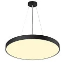 SLV LED Deckenleuchte MEDO® PRO 90, rund, 110°, 75W, 3000/4000K, CRI 90, UGR, schwarz