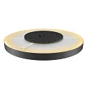 SLV ceiling luminaire MEDO® PRO 90 round, CCT Switch, UGR < 19 IP50, black dimmable