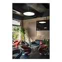LED Deckenleuchte MEDO® PRO 90, rund, 110°, 74W, 3000/4000K, CRI 90, UGR, schwarz
